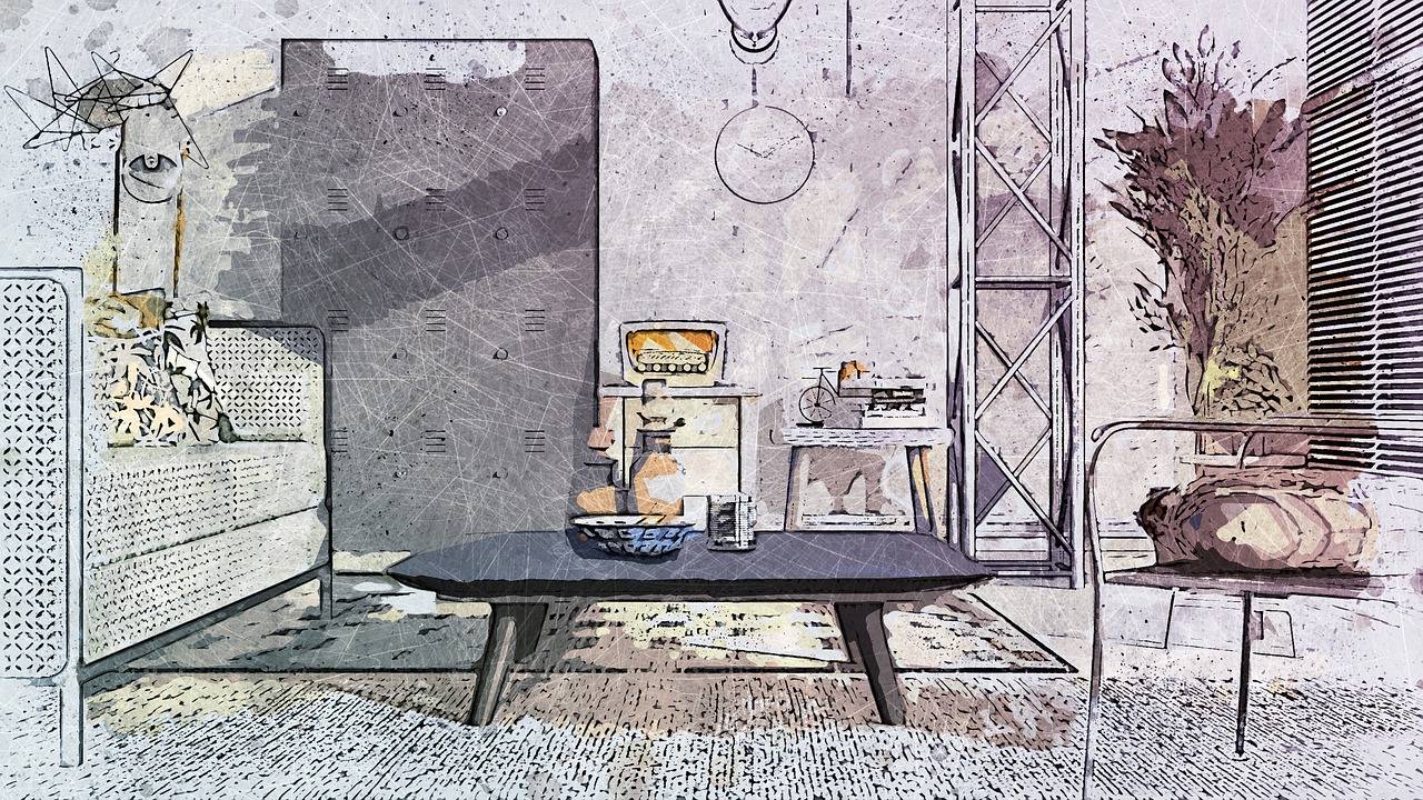 Feng Shui photo-pixabay-sketch